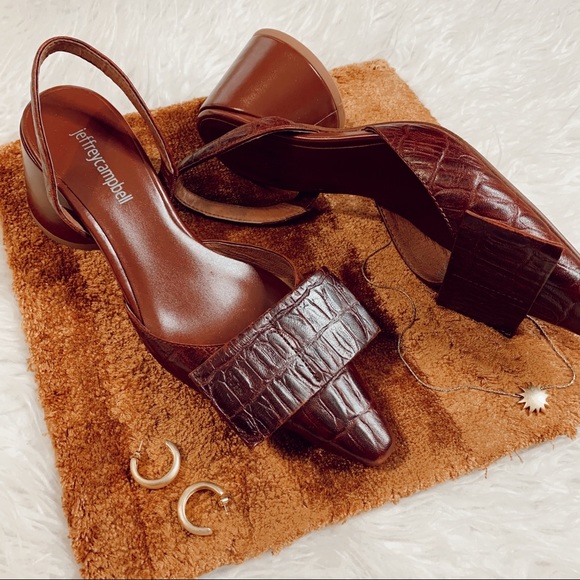 Jeffrey Campbell Shoes - Jeffrey Campbell Leather Slingback Kari Bow Pump